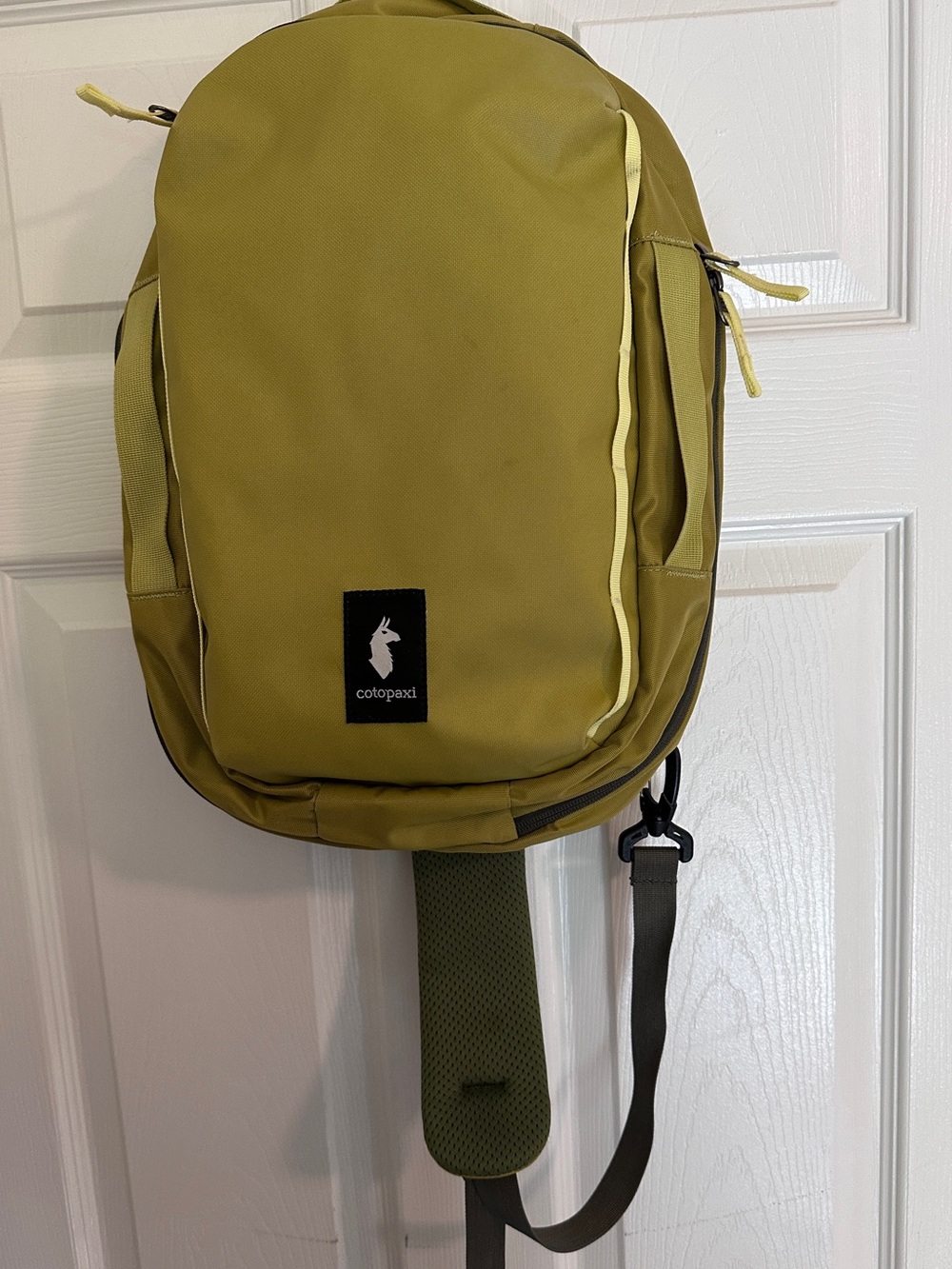 cotopaxi Olive Yellow Sling Backpack